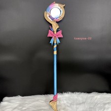 Honkai  Star Rail Hyacinthia 3D Printing Cosplay Glowing Magic Wand Staff 100cm