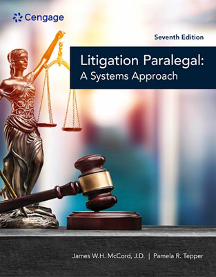 The Litigation Paralegal: A Systems Approach 7th Ed PDF