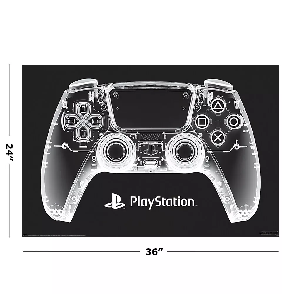 Poster for Sale avec l'œuvre « Manette Playstation 5 » de l