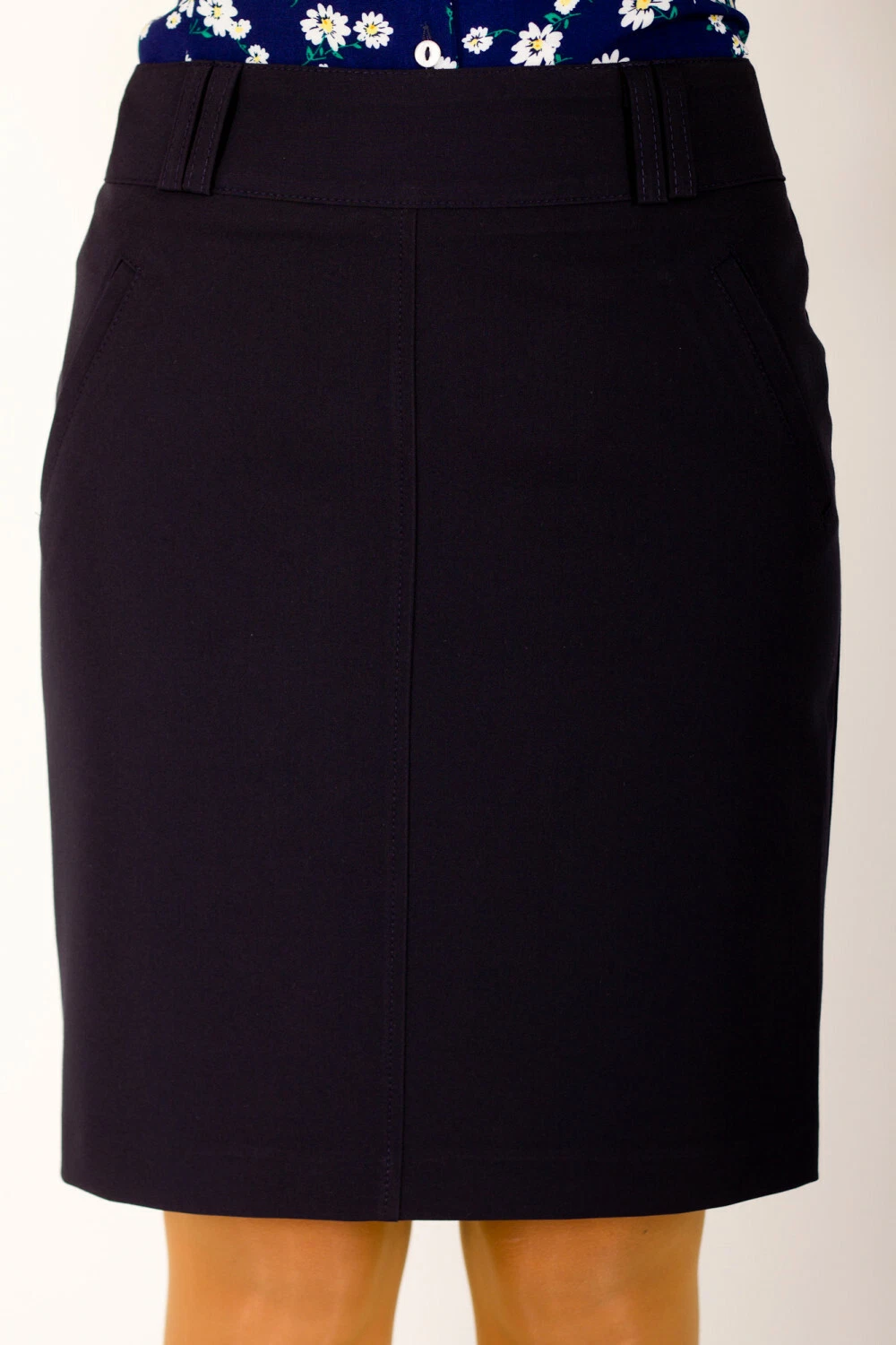 Elegant Fashion Skirt Blue Office Fashionable NEW High Quality