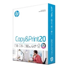HP Printer Paper, 8.5 x 11 Paper, Copy &Print 20 lb, 1 Ream Case - 500 Sheets