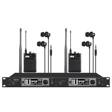 Wireless In-Ear Monitoring System for Sennheiser Dual Channel Stereo IEM System