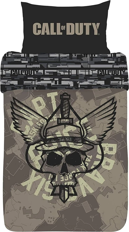 Call Of Duty Single Duvet Cover Bedding Set Captain Price Foto 3 de 4