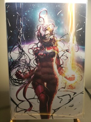 Scarlet Witch Lee InHyuk Virgin Variant Cover Marvel Comic
