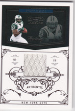 2010 Playoff National Treasures Century Material #105 Shonn Greene Jersey /99