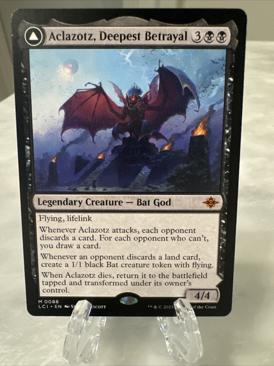 MTG Aclazotz, Deepest Betrayal Temple of the Dead The Lost Caverns