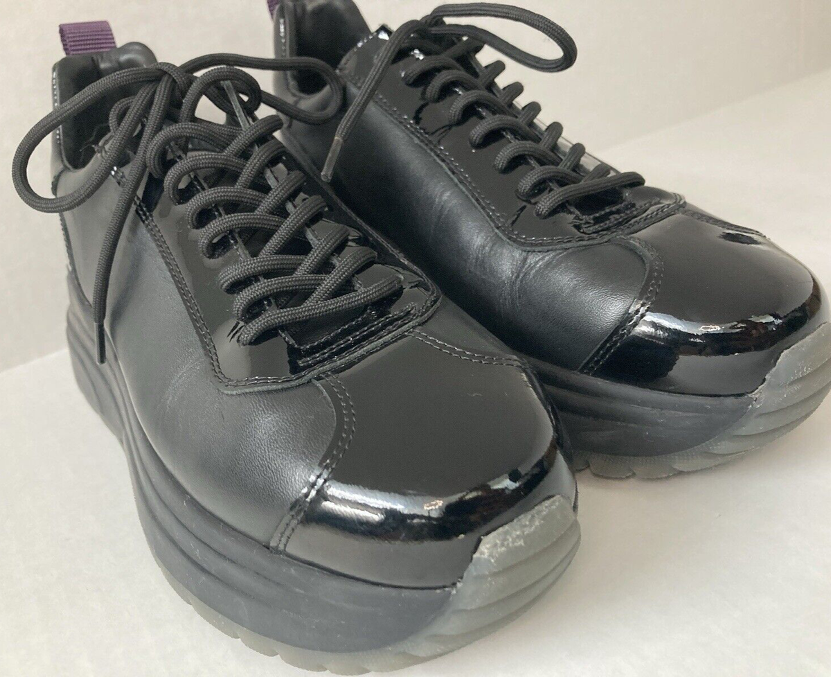 Eytys x H&M Shoes US6 EU38 Leather Patent Platform Made Portugal 