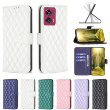 For Motorola Moto G Power 2024 Edge 50 G84 G73 PU Leather Wallet Card Stand Case