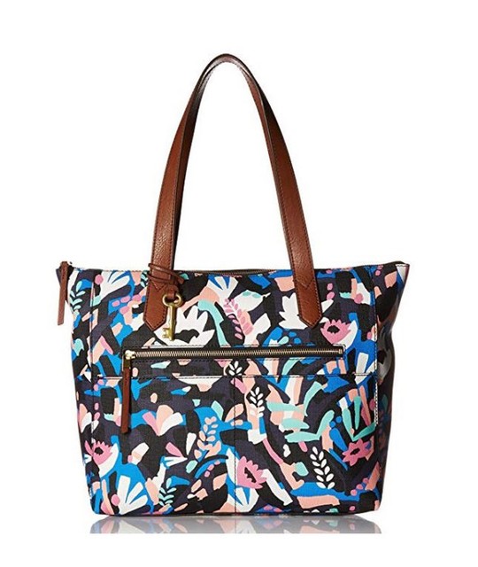 fossil fiona tote
