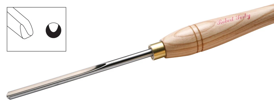 Robert Sorby Deep Flute Bowl Gouge 3/4" Wide Overall 26" 842XLH-3/4