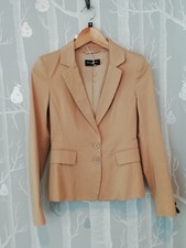 Bnwot Patricia Pepe Caramel Cotton Jacket - Uk Size 8, It40