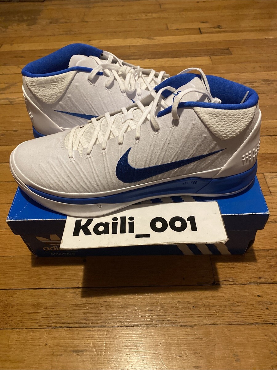 Nike Kobe A.D. MID TB Size 15.5 WHITE ROYAL 942521-110 Zoom A | eBay