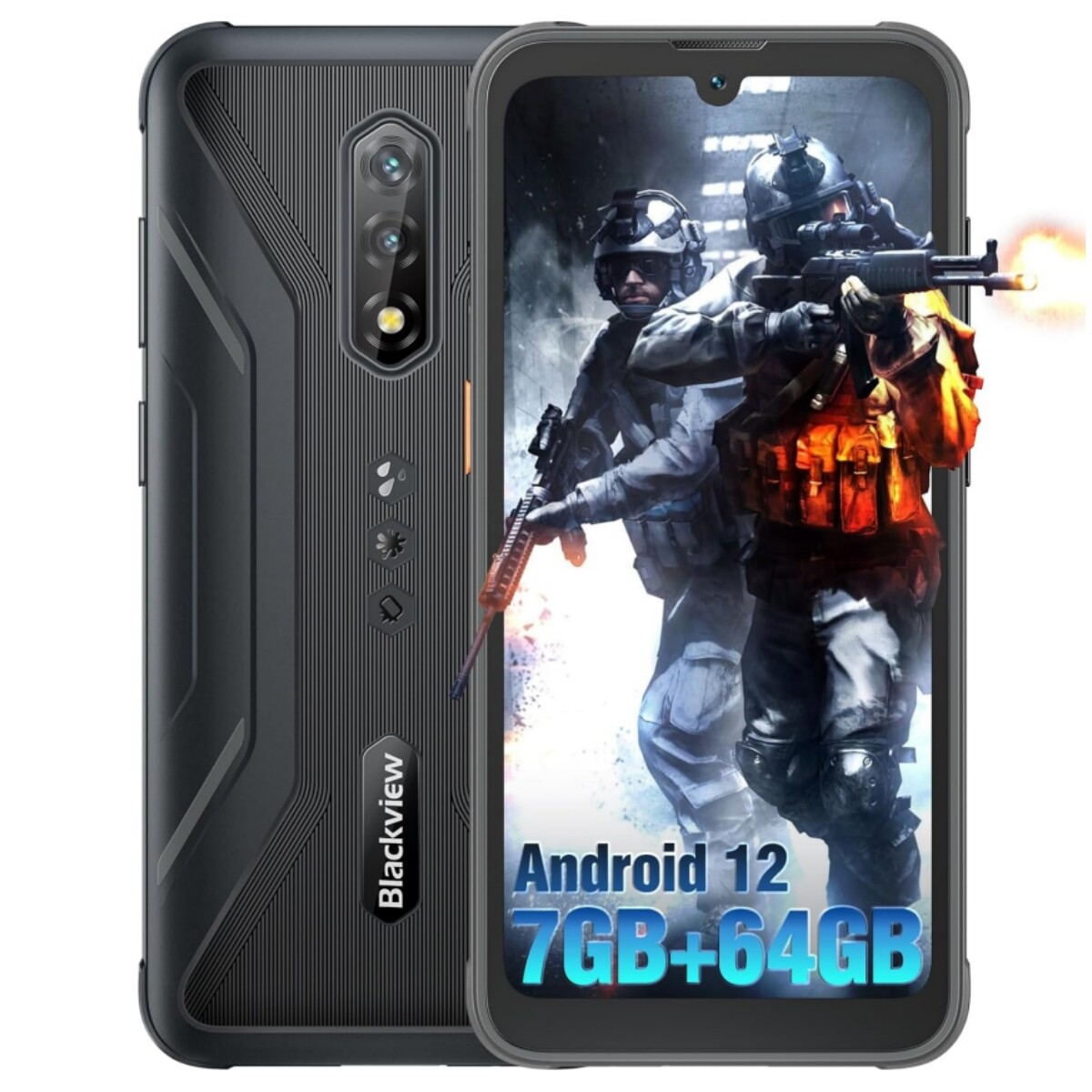 Blackview BV5200 Pro Doppia 4G Rugged Smartphone 6,1" 7GB+64GB/1TB 5180mAh NFC