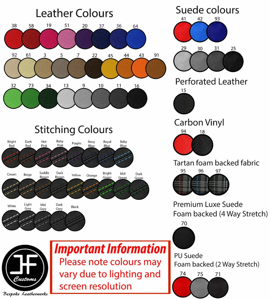 Rojo Pegatina 2X debajo Del Tablero Recortar Cuero Funda Para Lotus Elan Plus 2+ - Imagen 2 de 2