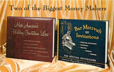 Postcard New York City 1950s Judaica Bar Mitzvah Miss American NY24-1457