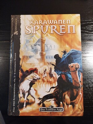 Das Schwarze Auge- Karawanen Spuren, Gebundenes Buch