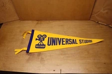 Vintage 70's Original  Universal Studios Hollywood 25" Souvenir Pennant
