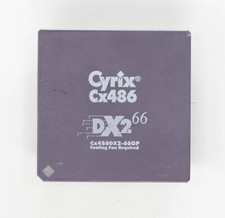 80486 Processor - Cyrix Cx486DX2-66GP - 486DX2-66 - Socket 3 TESTED - NO TARIFF