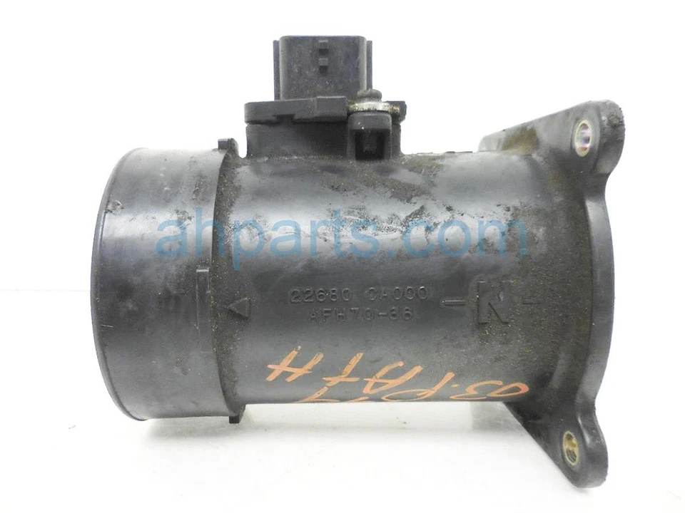 2004 Nissan Pathfinder 3.5L Mass Air Flow Meter Sensor 22680-Ca000 - Image 3 of 4