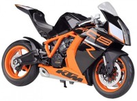 Ktm 1190 RC8R Welly Motorrad Modell 1:10