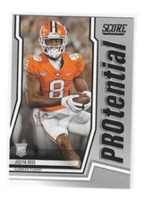 2022 NFL Score Protential Justyn Ross RC Clemson Tigers #P-JR A-10