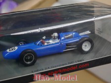 Spark 1/43 lotus 24 1963 Germany Resin Diecast Model Car Display Hobby Gift Blue
