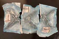 Lot of 3 Pre-Owned Chrome Vaginal Speculum Instruments | One Marked Broken