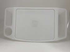 Portable Lap Desk with Large Storage Activity Tray 23"L x 12"W x 8"H White