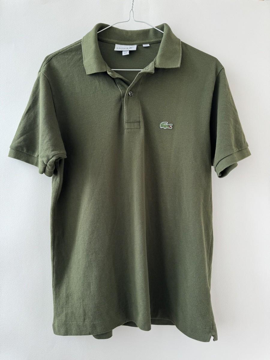 Lacoste Men’s Classic Fit Organic Cotton Polo Shirt Size M