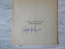 Angelo Branduardi Autogramm signed LP-Cover "fables and fantasies" Vinyl