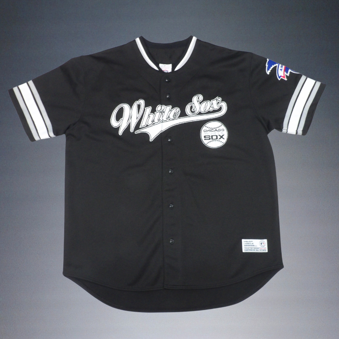 TRUE FAN TF MLB PAUL KONERKO #14 CHICAGO WHITE SOX BUTTON BASEBALL JERSEY SZ XL