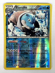 Blastoise 16/101 Plasma Blast Reverse Holo
