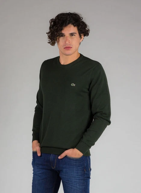 Maglioni e cardigan da uomo Verde Lacoste