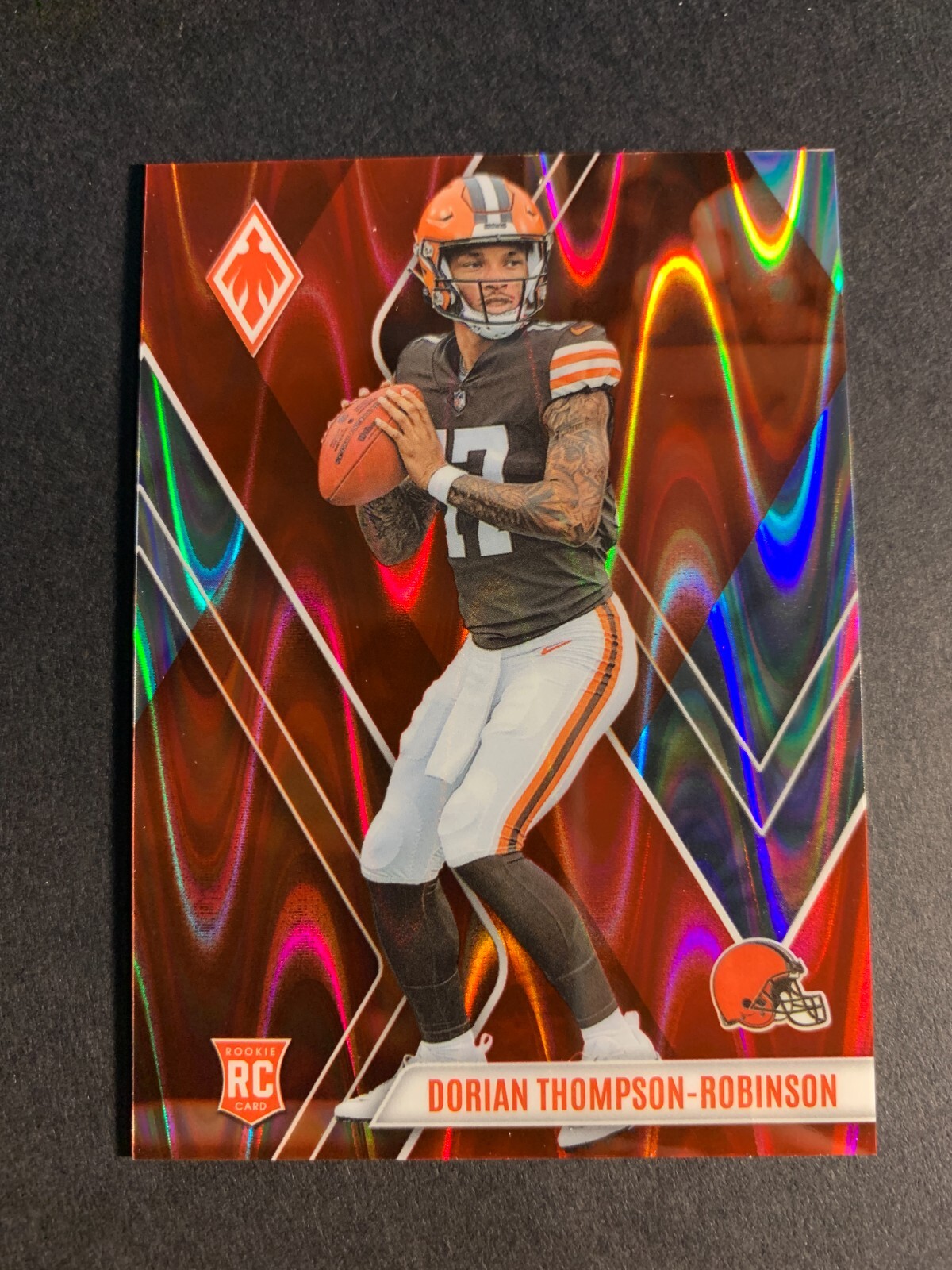 2023 Panini Phoenix #124 Dorian Thompson-Robinson Red Seismic /199