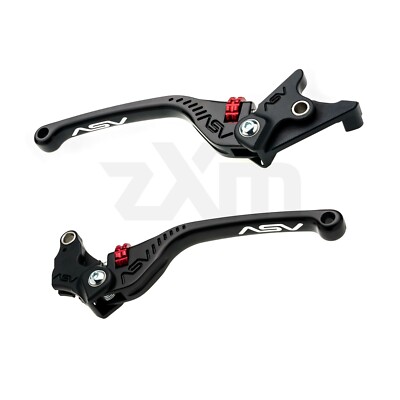 2018-2025 Ducati Panigale V2/V4 S/R/SP ASV F3 Series Brake & Clutch Lever Black
