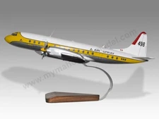 Lockheed Electra 188A Air Spray Desk Wood Airplane New Model Small Scale 1/100
