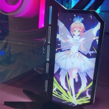 GPU Card Anime Light Board Stand For Computer Graphics Card Bracket Custom Made