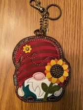 CHALA "OTHER" KEY FOBS - BIG FOOT, GNOME & UNICORN - COIN PURSE ON THE BACK