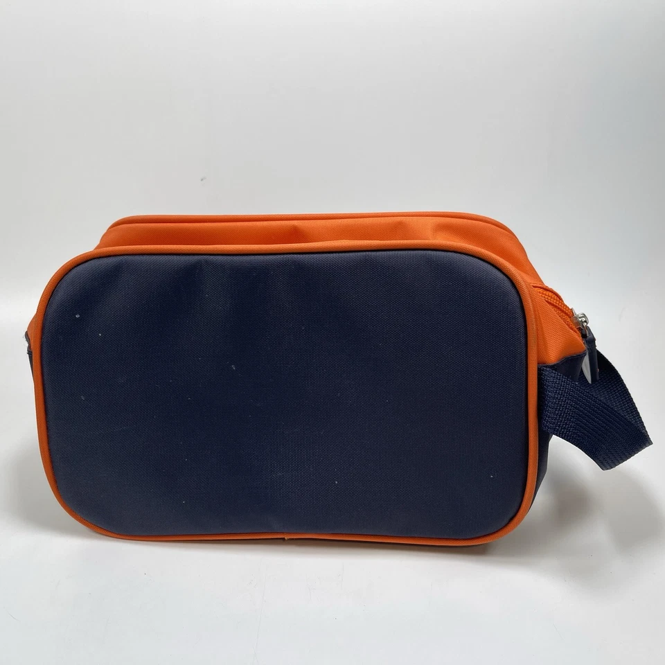 Мужская синяя и оранжевая сумка для туалетных принадлежностей FCUK - Изображение 2 из 4