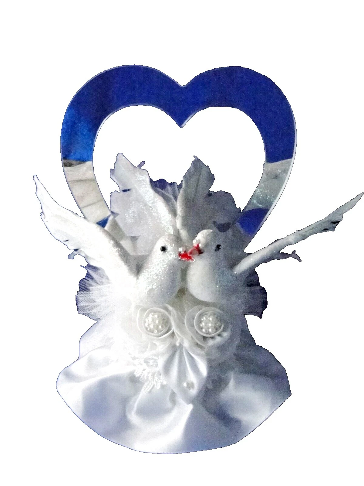 Handmade White Wedding Cake Decorations