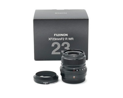 Fujifilm Fujinon XF23mm 2.0 R WR schwarz Ausstellungsstück #46563**