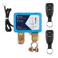Kill Switch 12V 500A Remote Battery Disconnect Anti-Theft Auto...
