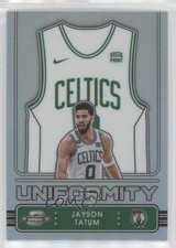 2022-23 Panini Contenders Optic Uniformity Jayson Tatum #4 0c3