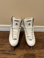 Brand New Riedell Bronze Star size 4.5 with mounted Jackson Matrix Legacy blade