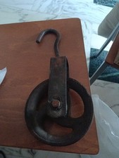 Vecchia Carrucola Pulegge Vintage 