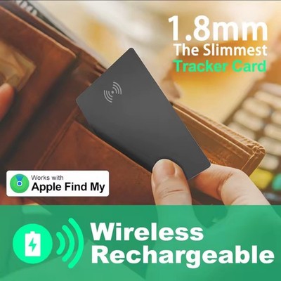 Apple AirTag Alternative (Wo ist?) Karte Brieftasche Geldbörse GPS Tracker 1,8