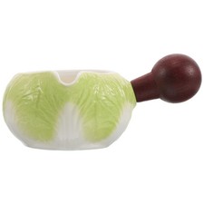  Ceramic Creamer with Handle - Sauce Pitcher Dispenser - Milk Frother Cup - 6.7