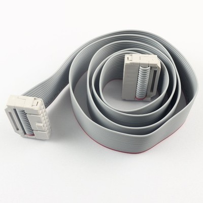 1Pcs 2.54mm Pitch 2x8 Pin 16 Pin 16 Wire IDC Flat Ribbon Cable Length 50CM