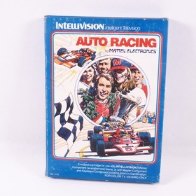 Vintage Mattel Intellivision Game Lot of 6 With Boxes Auto Racing PGA Golf