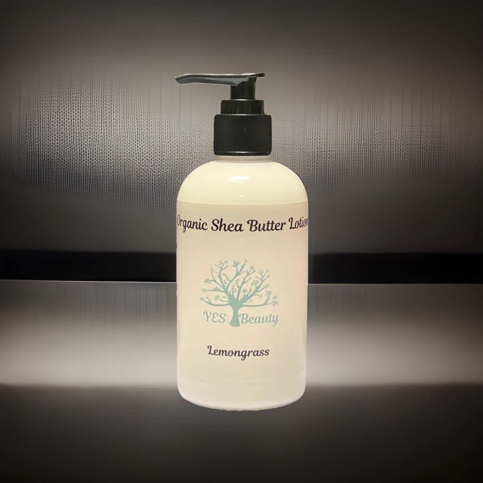 Handmade Body Lotion Organic Shea Butter & Coconut Oil - Lemongrass - 9 oz